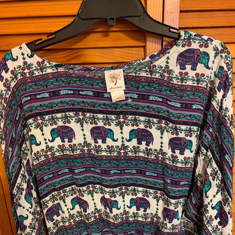 3/4 sleeve blouse